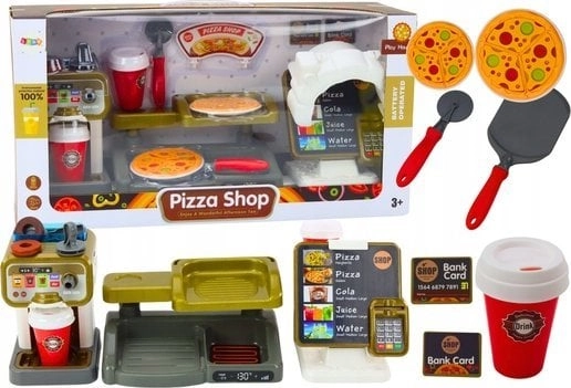 LeanToys Set Shop Pizza Coffee Machine