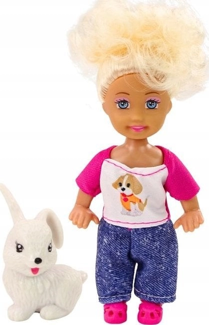 Mini doll with an animal MIX