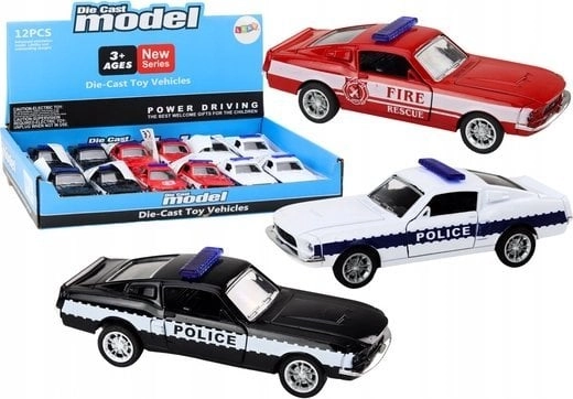 LeanToys Police Car Fire Department Privileged