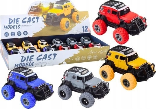 LeanToys Off-Road Car 1:32 Metal Rubber