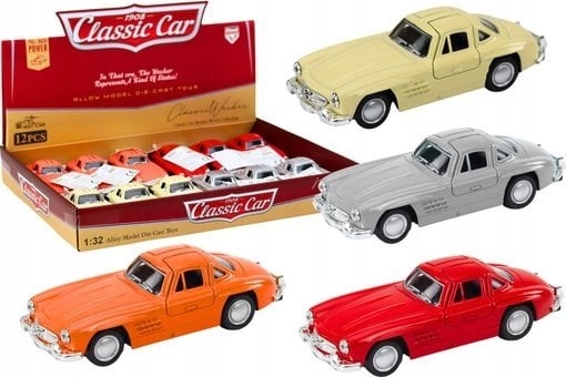 LeanToys Classic Car 1:32 Metal Opening