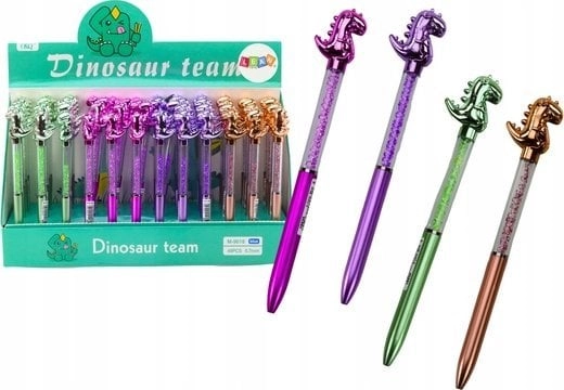 LeanToys Pen With Dinosaur Diamonds Blue