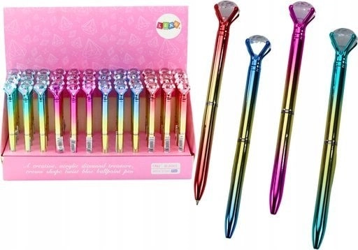 LeanToys Ballpoint Pen With Shiny Diamond
