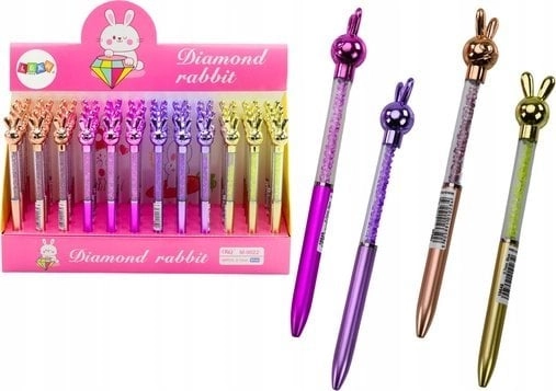 LeanToys Ballpoint Pen With Hare Diamonds