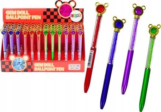 LeanToys Ballpoint Pen With Mouse Diamonds