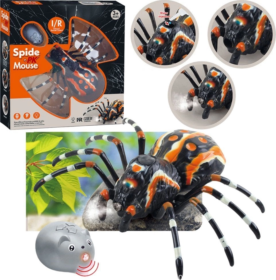 LeanToys Remote Controlled Spider Tarantula Infrared
