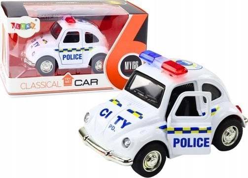 LeanToys Police Car Classic 1:38 Drive