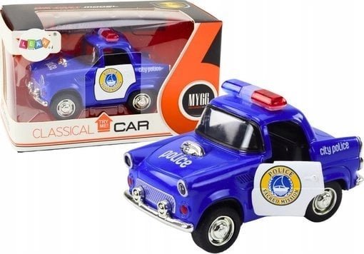 LeanToys Police Car Classic 1:38 Drive