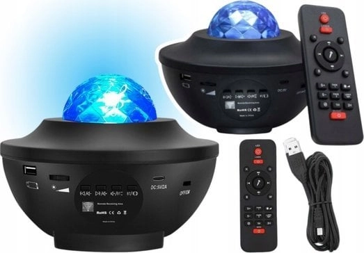 LeanToys Star Projector LED Lamp Bluetooth