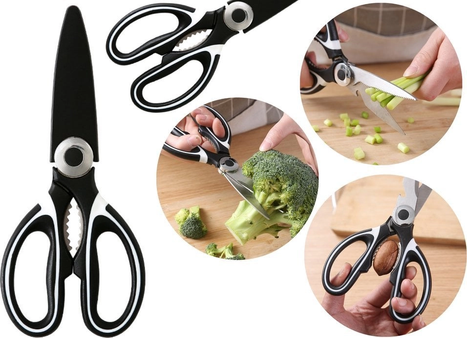Multifunctional Anti-slip Kitchen Scissors 20922