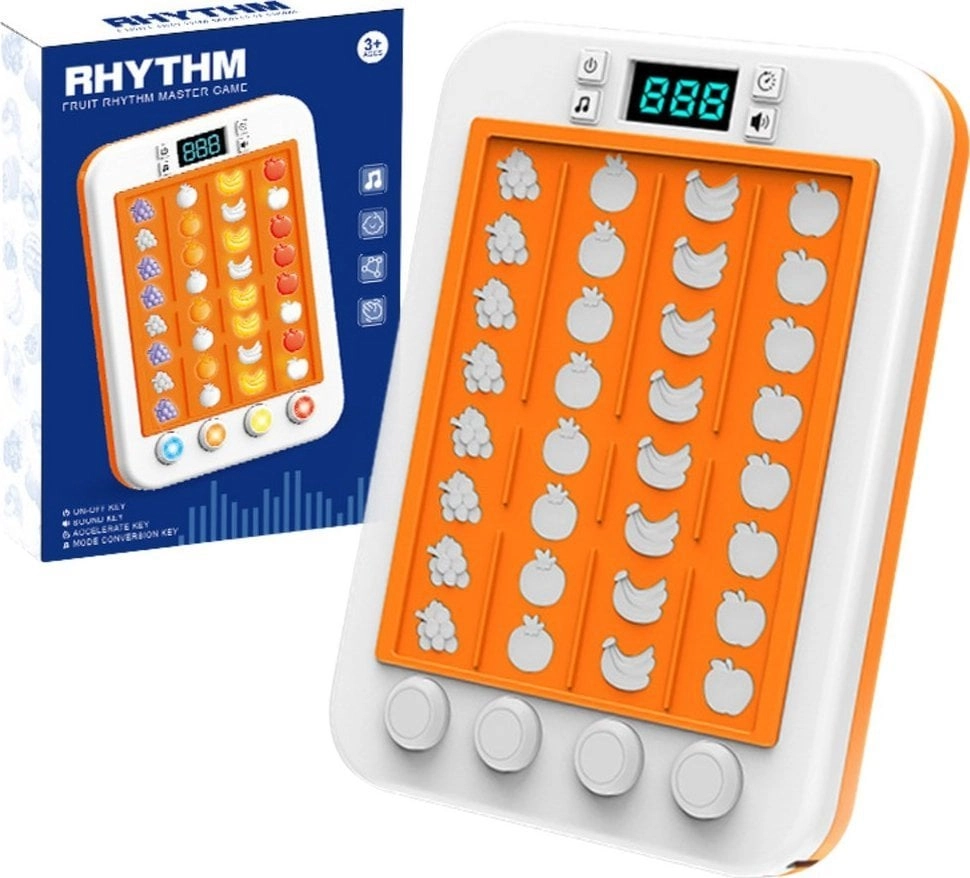 Electronic Rhythm Game Fruits Lights Sounds