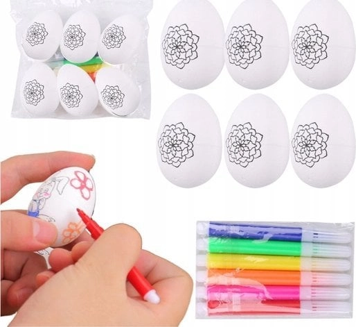 Styrofoam Easter Eggs For Painting Pens