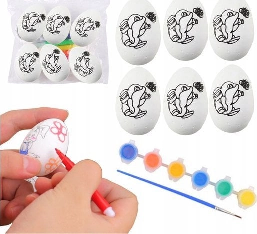 Styrofoam Easter Eggs For Painting Paints