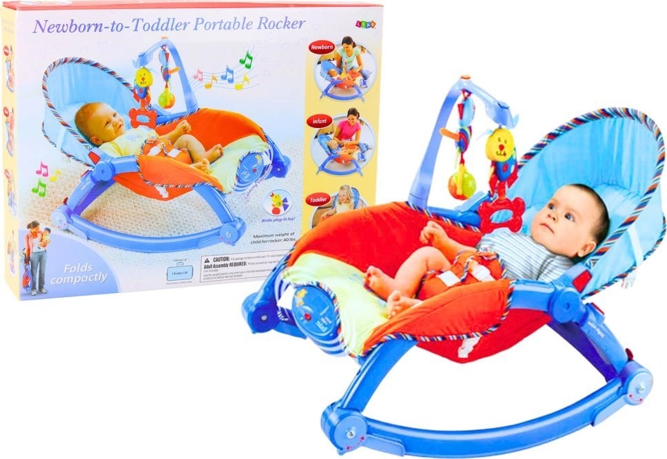 Rocking chair deckchair for baby +