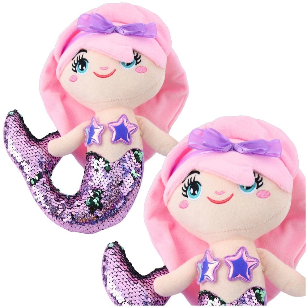 Plush Mermaid Cuddly Tail With Sequins