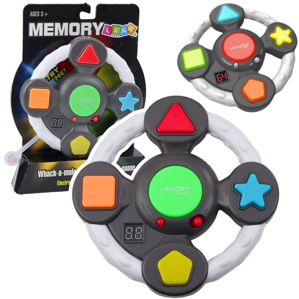 Electronic Logic Game Memory Arcade Steering