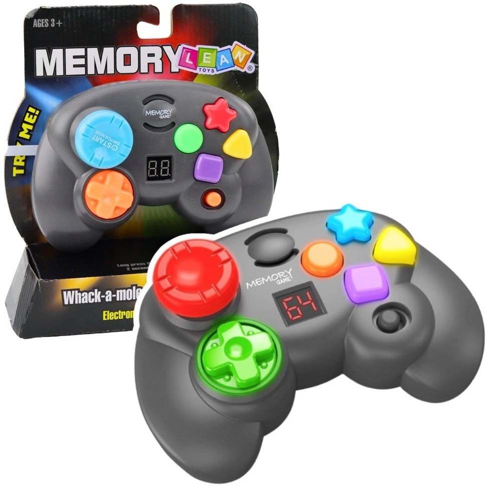 Electronic Logic Game Memory Console Pad