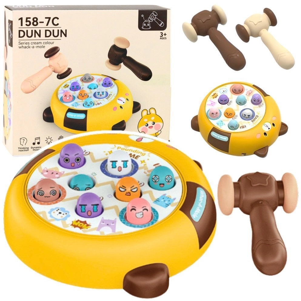 Arcade Game Whack-A- Mole Two Hammers