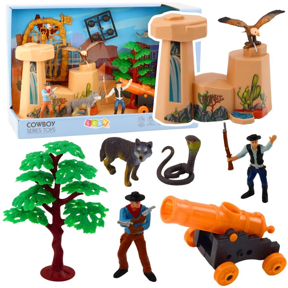 Cowboy Set Figures Wild West Cowboy