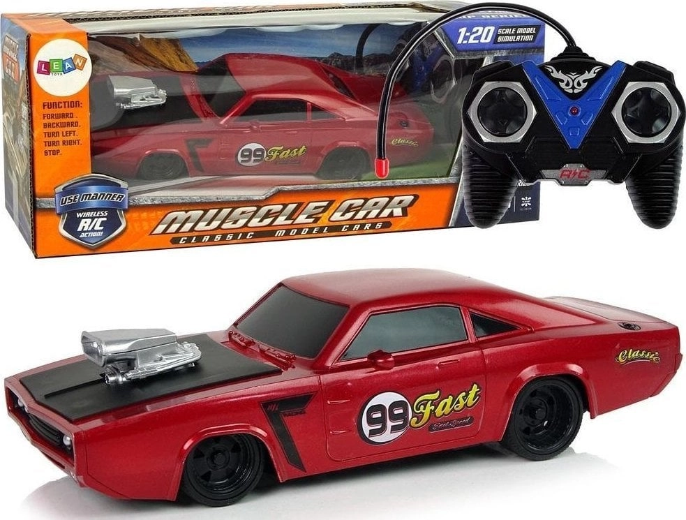 LeanToys Auto R/C 1:20 red 7