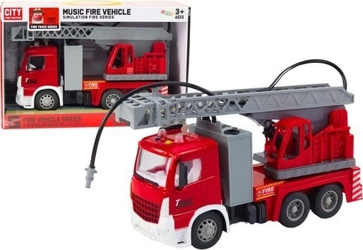 LeanToys Fire Department Friction Drive With