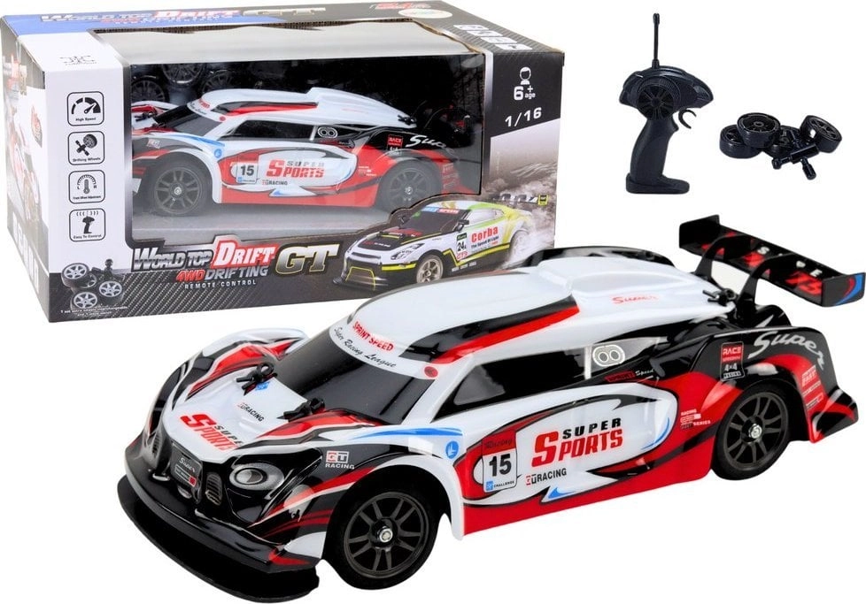 LeanToys Sports Car RC 1:16 Drift