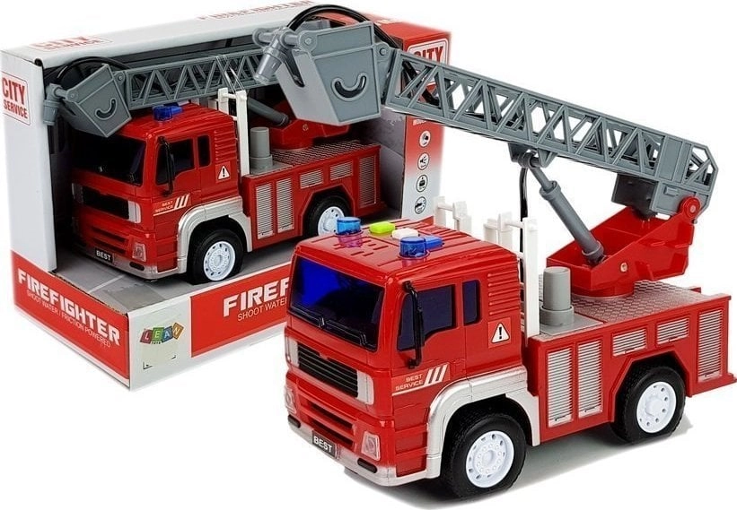 Fire truck with red sound winding
