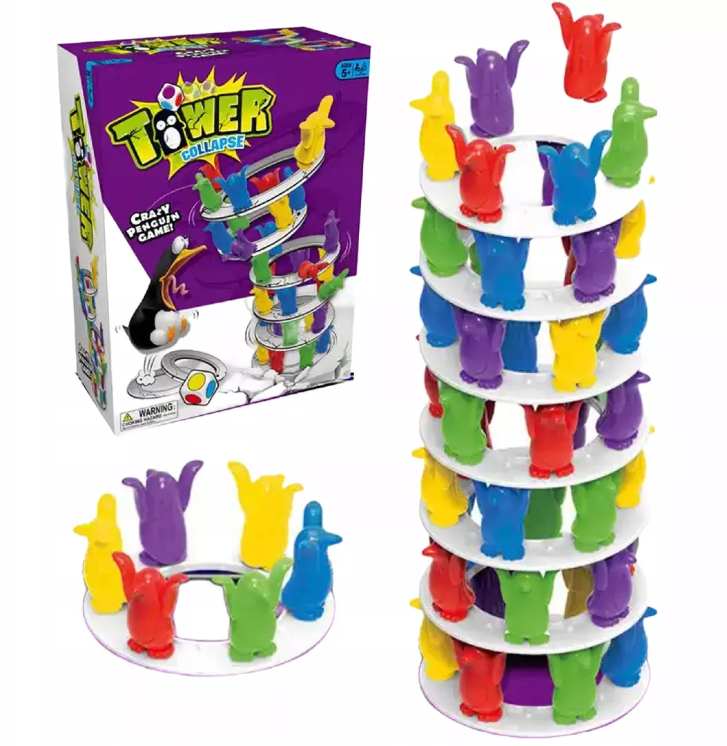 Penguins on the Tower Arcade Game