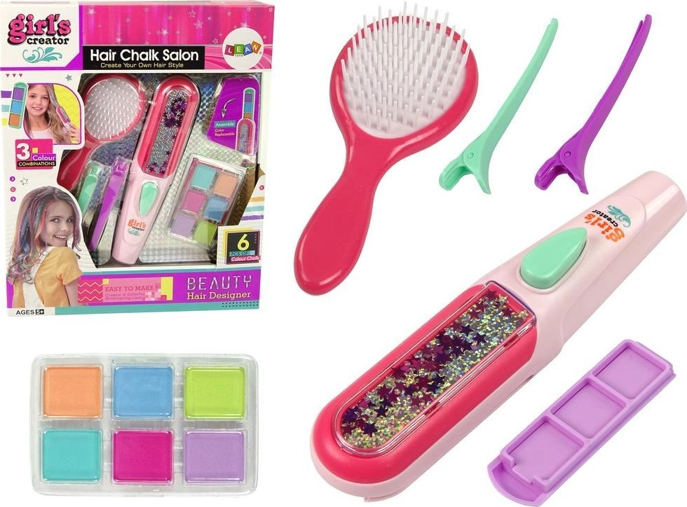 Lean Sport Hair Dyeing Set Straightener