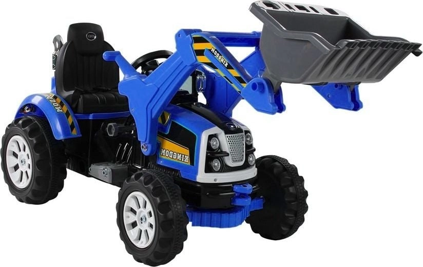 Traktor na akumulator z Łyżką Koparka