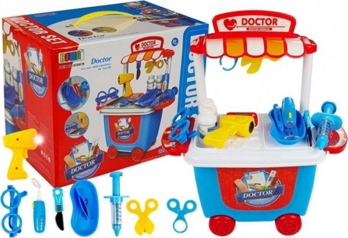 Doctor`s kit on a trolley 4635
