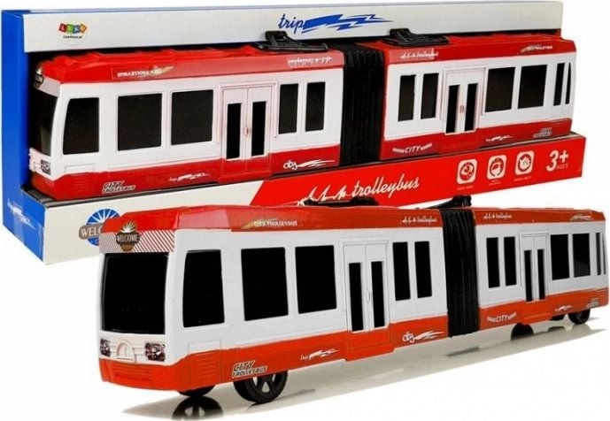 Lean Sport Articulated Bus with Friction