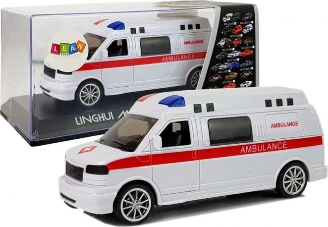 Lean Cars Ambulance with lights and