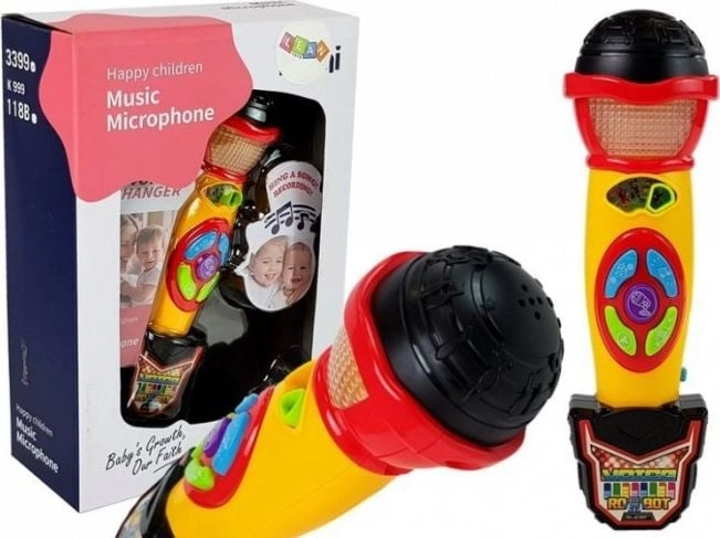 Lean Sport Microphone Yellow and Black