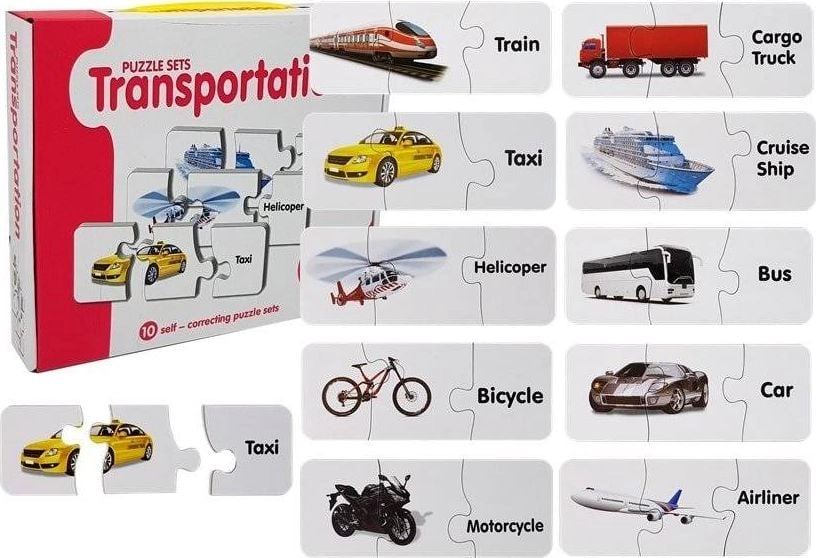 Lean Sport Educational Puzzle Transport Jigsaw