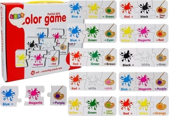 Lean Sport Educational Puzzle Colors English
