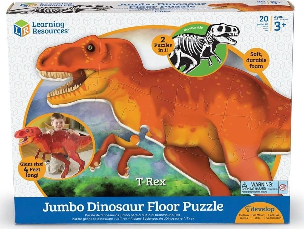 Learning Resources Duże piankowe puzzle podłogowe