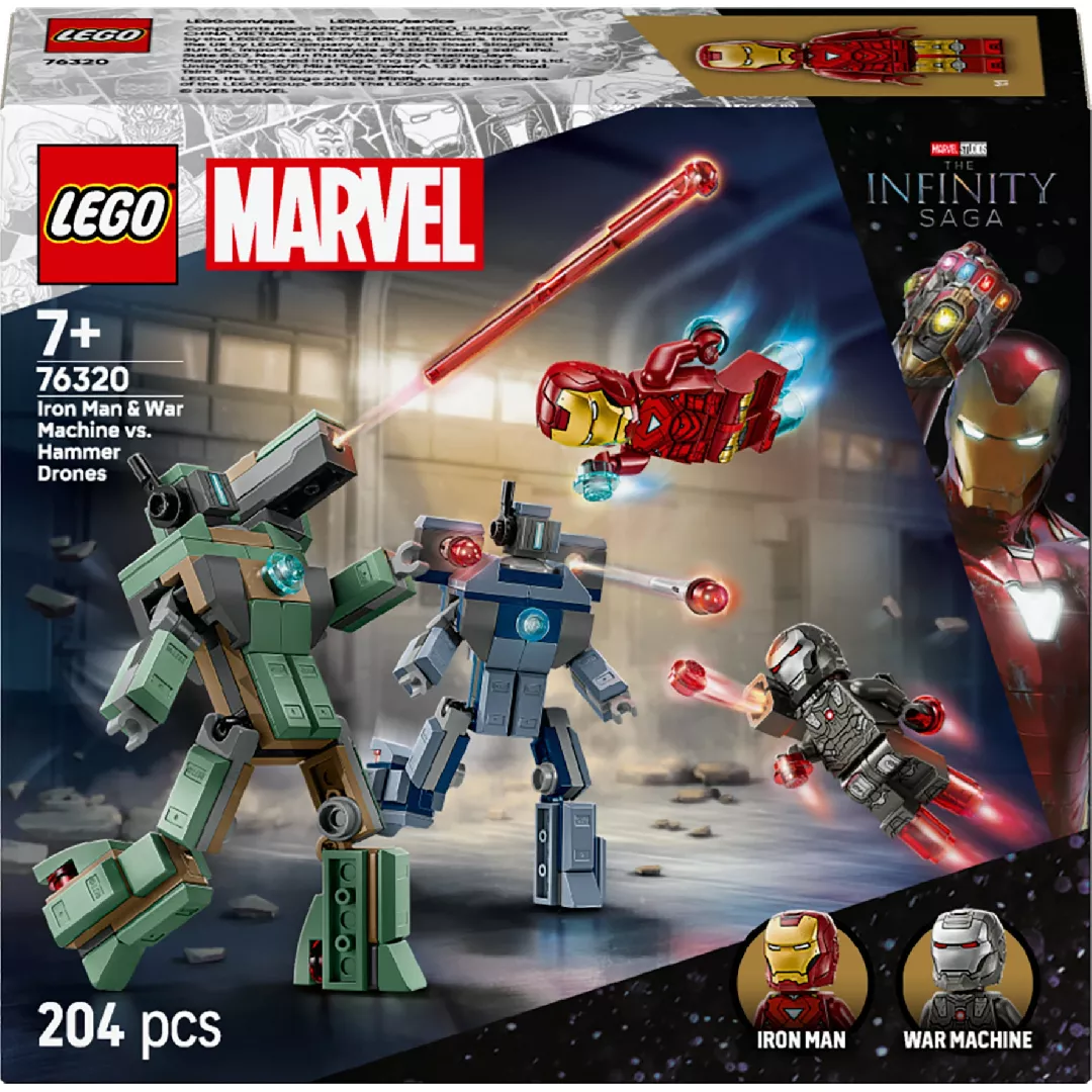 CON LEGO IRON MAN VS HAMMER