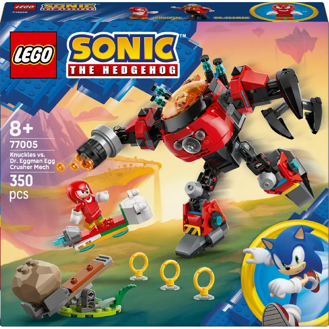 LEGO Sonic Knuckles vs. Dr. Eggmans
