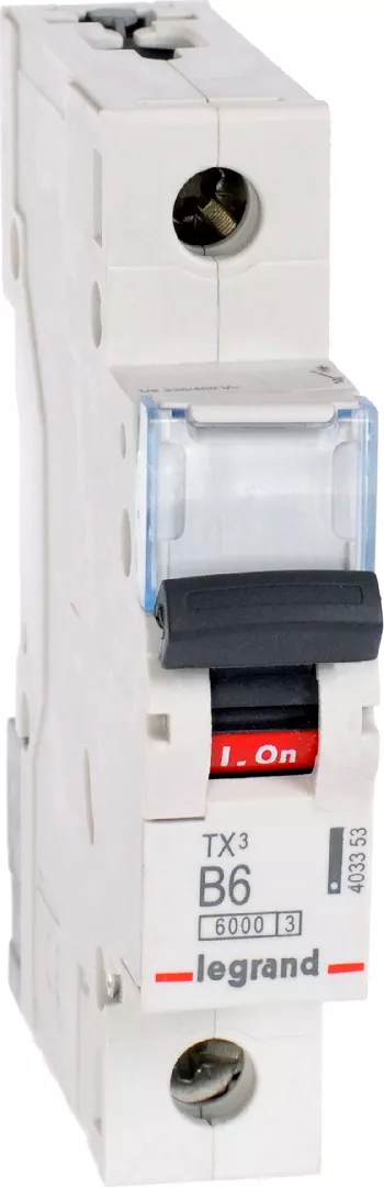Legrand Circuit breaker S301 B6 6kA