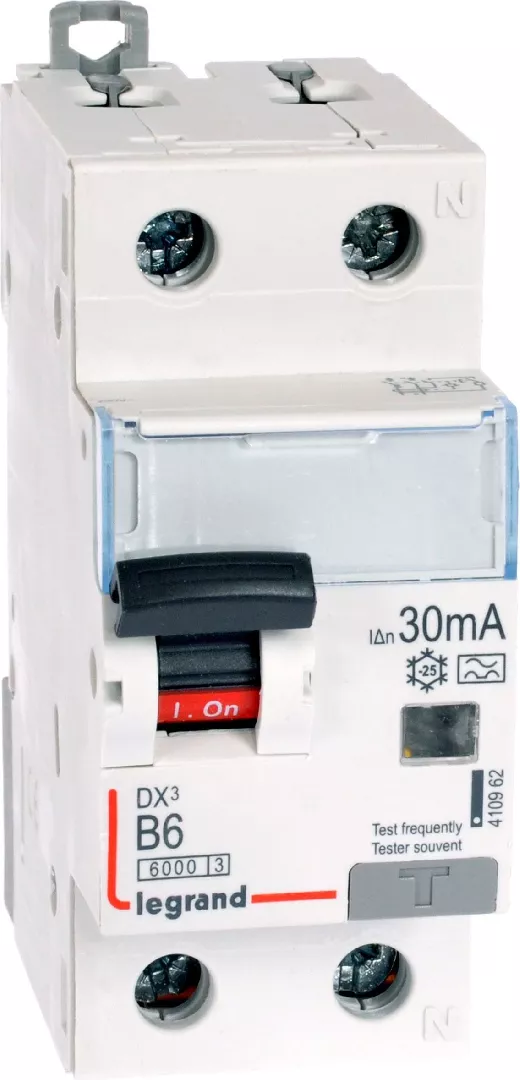 Legrand Residual overcurrent circuit breaker 2P