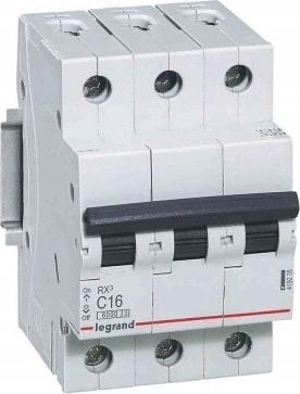 Legrand Wyłącznik nadprądowy RX3 3P B25A