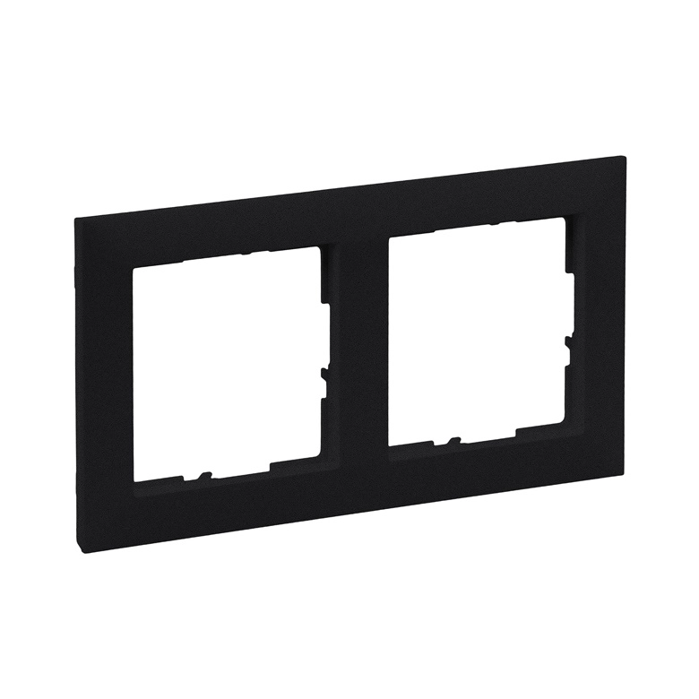 Legrand SUNO Double black frame 721522