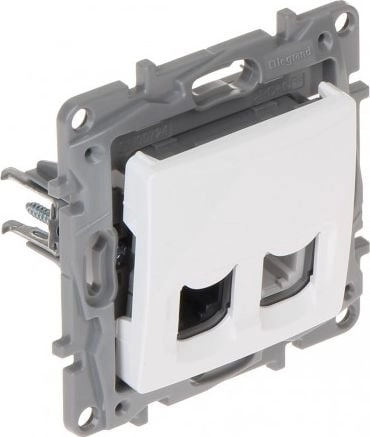 Legrand GNIAZDO ZAKOŃCZENIOWE RJ-11 + RJ-45