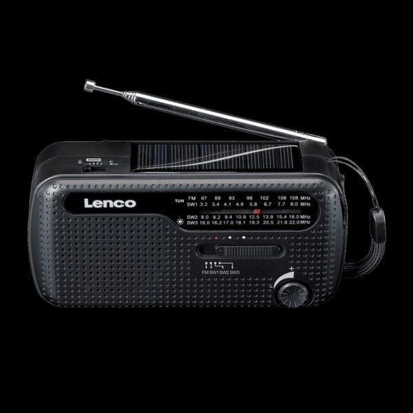 Lenco MCR-113BK Solar black MCR-113BK