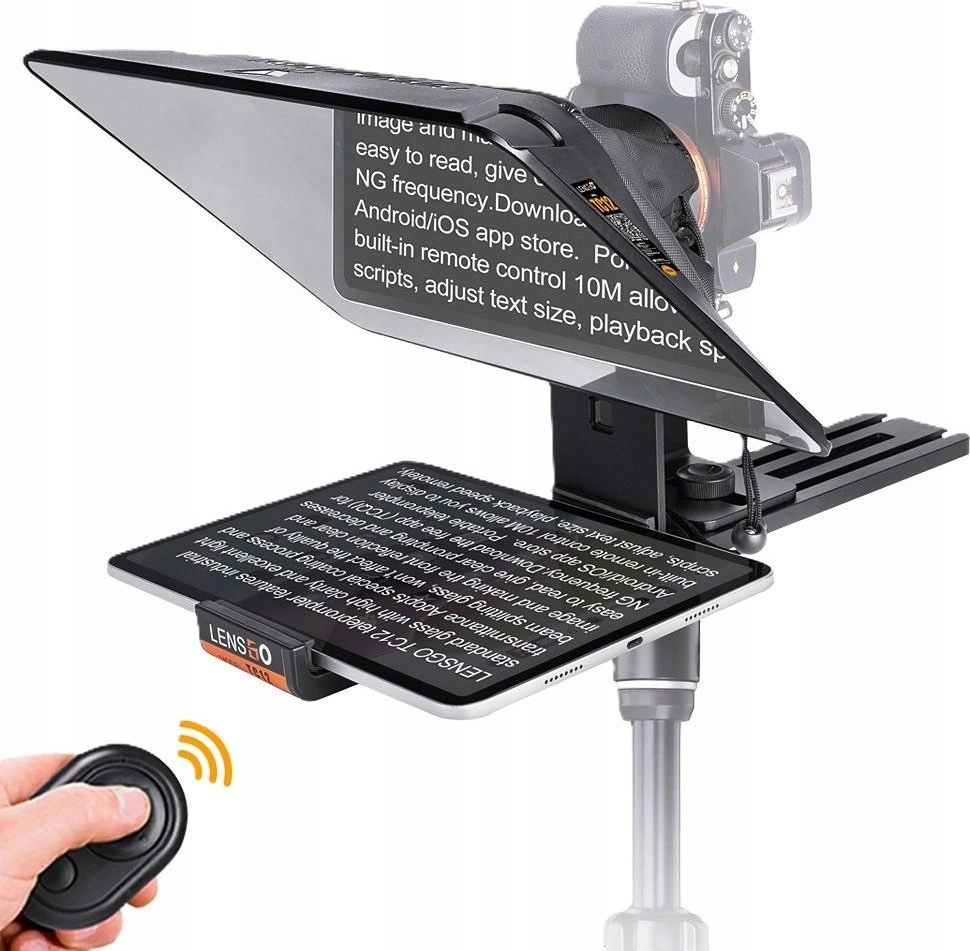 LensGo Prompter Teleprompter Monitor Podglądowy VLOG