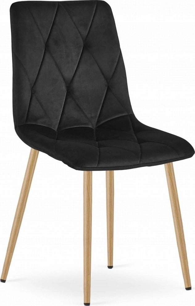 Leobert LIBRA chair - black velvet