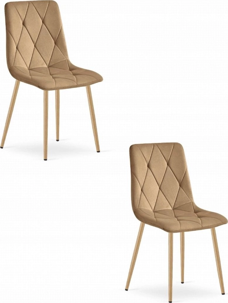 Leobert LIBRA chair - brown velvet