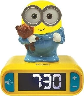 Lexibook - Minions 3D Alarm Clock