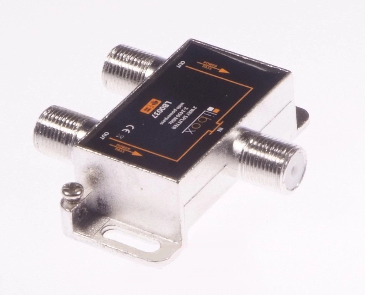 Libox Signal splitter/Spliter 2 WAYS Power